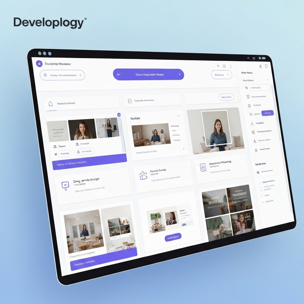 Developlogy Website Builder screenshot